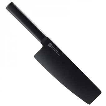  Набор ножей Xiaomi сталь X50 Cr Mo V 15 Huo Hou Heat Cool Black Non-stick Knife Set (4 ножа + подставка) 